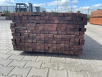 Okan hardhouten regels geschaafd 3950x57x42mm (102x) - afbeelding 3 van  3