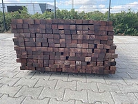 Okan hardhouten regels geschaafd 3950x57x42mm (102x) - afbeelding 3 van  3