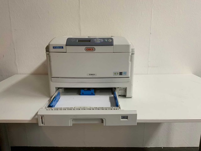 Oki - c801 - kleuren led printer & scanner - afbeelding 3 van  9