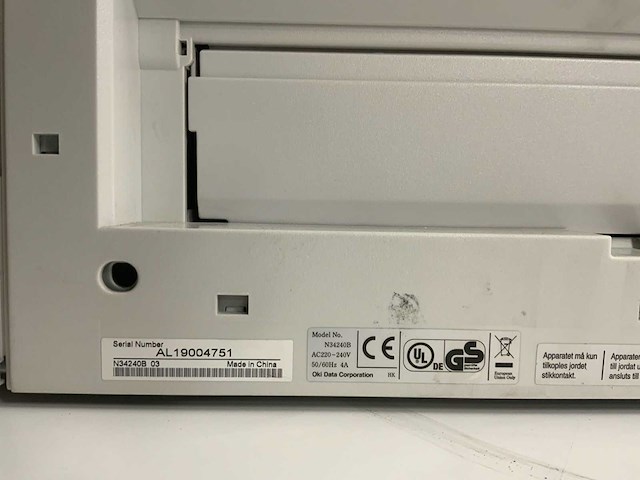 Oki - c801 - kleuren led printer & scanner - afbeelding 8 van  9