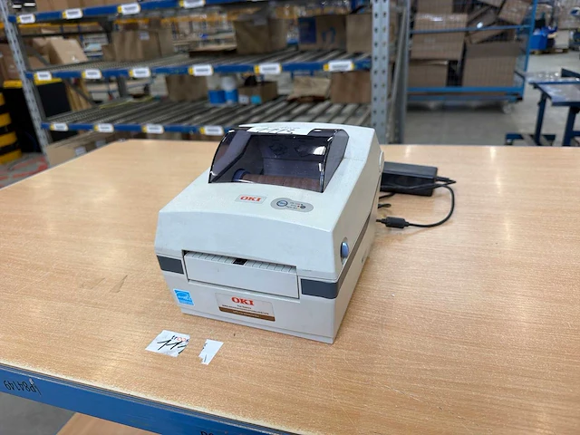 Oki ld620d thermische label- en barcodeprinter - afbeelding 1 van  4