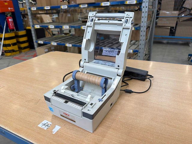 Oki ld620d thermische label- en barcodeprinter - afbeelding 3 van  4