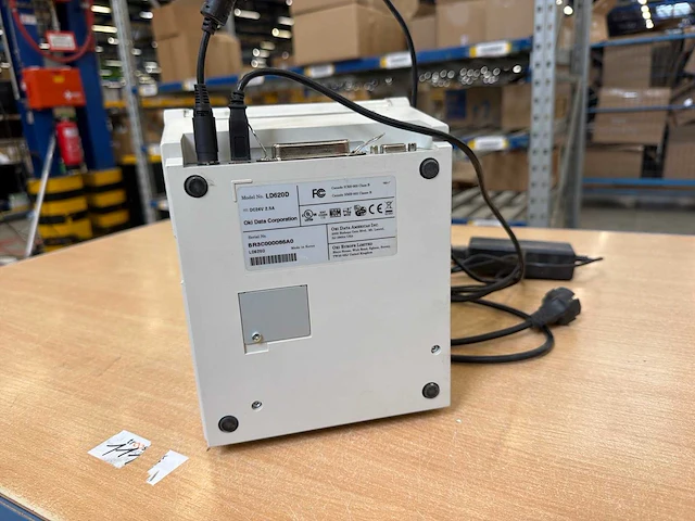 Oki ld620d thermische label- en barcodeprinter - afbeelding 4 van  4