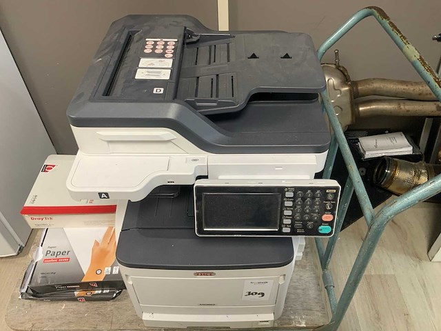 Oki mc883 multifunctionele laserprinter - afbeelding 2 van  3