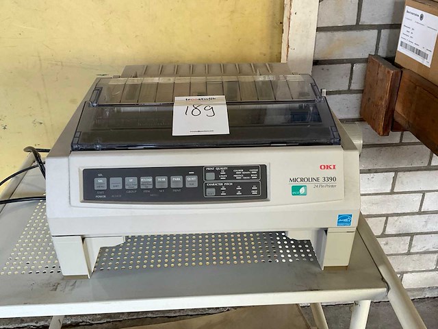 Oki microline 3390 matrixprinter - afbeelding 2 van  6