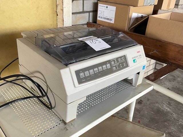 Oki microline 3390 matrixprinter - afbeelding 3 van  6