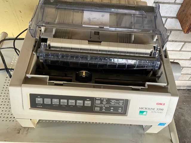 Oki microline 3390 matrixprinter - afbeelding 4 van  6