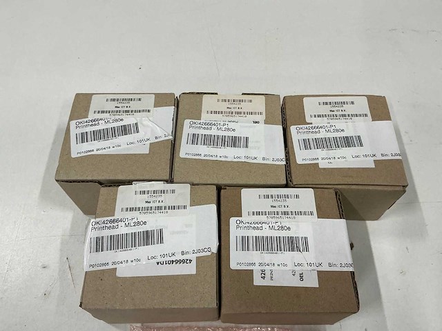 Oki printhead ml280e 42666401-p1 (5x) - afbeelding 3 van  4
