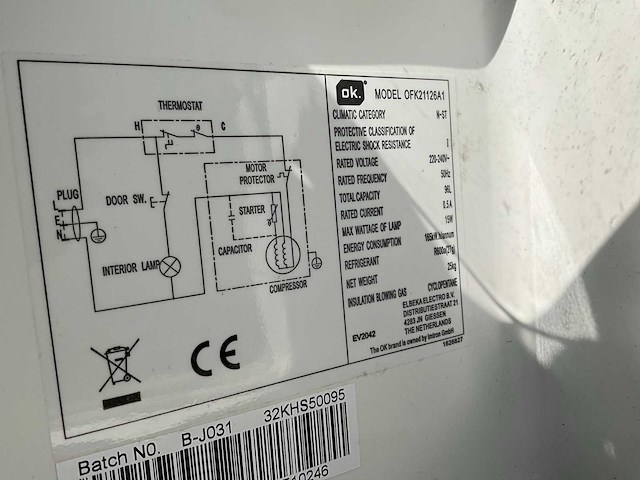 Ok/proline koelkast (2x) - afbeelding 6 van  8