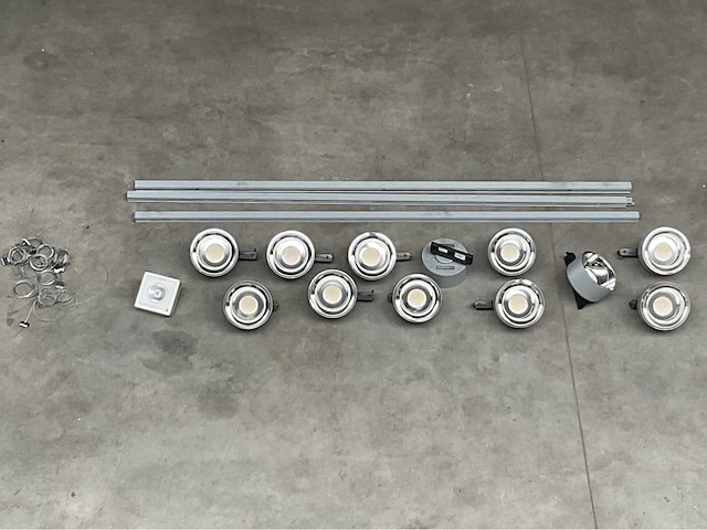 Oktalite - kalo - railverlichting met led spots en noodverlichting - afbeelding 8 van  10