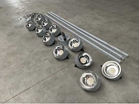 Oktalite - kalo - railverlichting met led spots en noodverlichting - afbeelding 2 van  10
