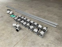 Oktalite - kalo - railverlichting met led spots, noodverlichting en stopcontacten - afbeelding 5 van  11