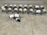 Oktalite - kalo - railverlichting met led spots, noodverlichting en stopcontacten - afbeelding 9 van  11