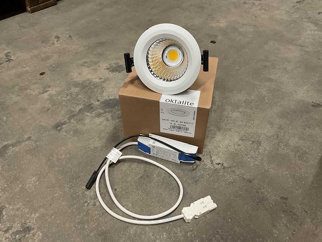 Oktalite toko rf-wfl 40 led inbouw downlighter (5x) - afbeelding 1 van  3