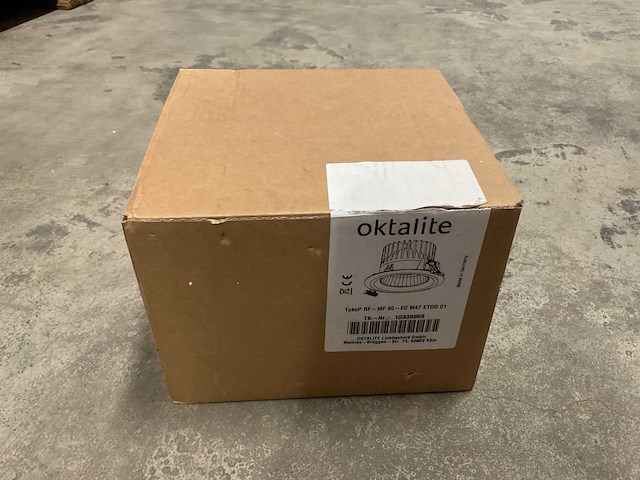 Oktalite tokop rf-mf 60 led inbouw downlighter (6x) - afbeelding 2 van  3