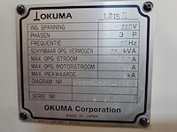 Okuma - 1994 - lb15ii-m - cnc-draaibank - afbeelding 36 van  48