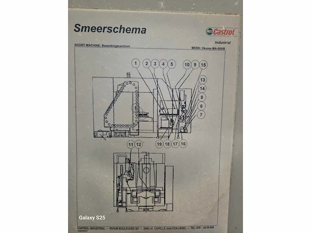 Okuma - 2000 - ma-60-hb - cnc freesmachine - afbeelding 11 van  33