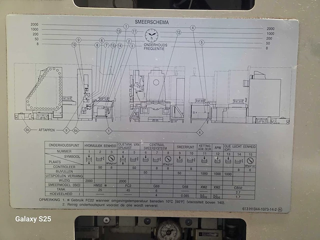 Okuma - 2000 - ma-60-hb - cnc freesmachine - afbeelding 32 van  33