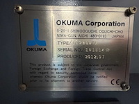 Okuma - 2012 - lt2000ex twin star - cnc universele bewerkingscentra met stafaanvoer - afbeelding 4 van  46