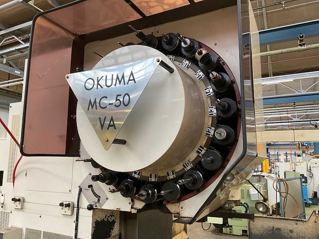 Okuma mc-50va cnc freesmachine - afbeelding 4 van  28
