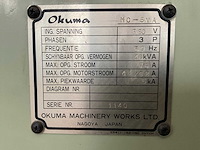 Okuma mc-5va cnc freesmachine - afbeelding 25 van  32