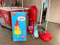 Ola ijsaanhangwagen / verkoopwagen met vriesinstallatie en promotiemateriaal - afbeelding 20 van  21