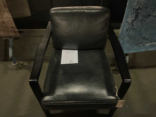 Olaf lederen fauteuil - afbeelding 2 van  4