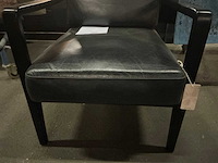 Olaf lederen fauteuil - afbeelding 3 van  4