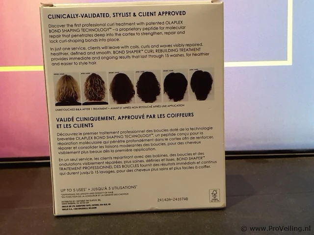Olaplex bond shaper krulherstellende behandeling curl rebuilding treatment - afbeelding 2 van  3