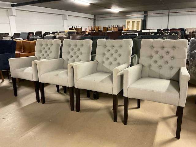 Olav eetkamerstoel (4x) - afbeelding 1 van  18