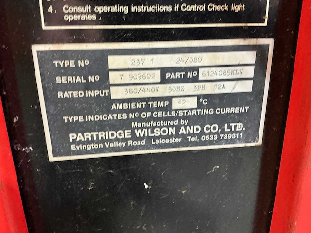 Oldham 24/080 acculader - afbeelding 5 van  6