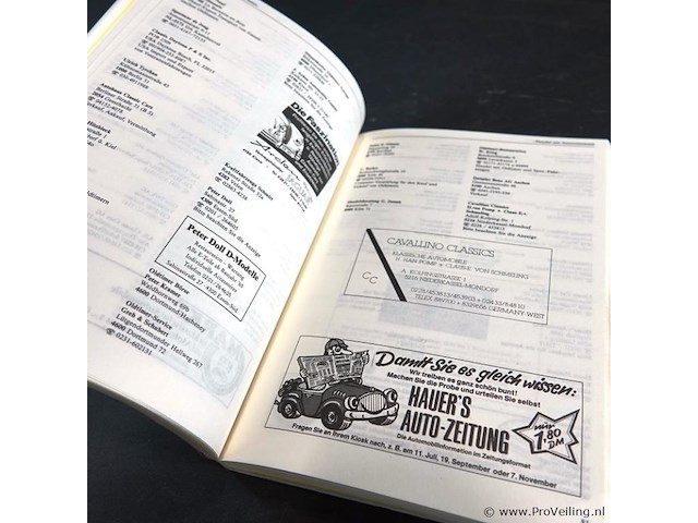 Oldtimer adressen lexikon - afbeelding 5 van  5