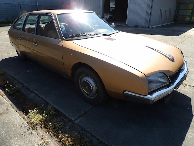 Oldtimer, citroën, cx 2000 mb, goud-metallic, 1974 - afbeelding 52 van  142