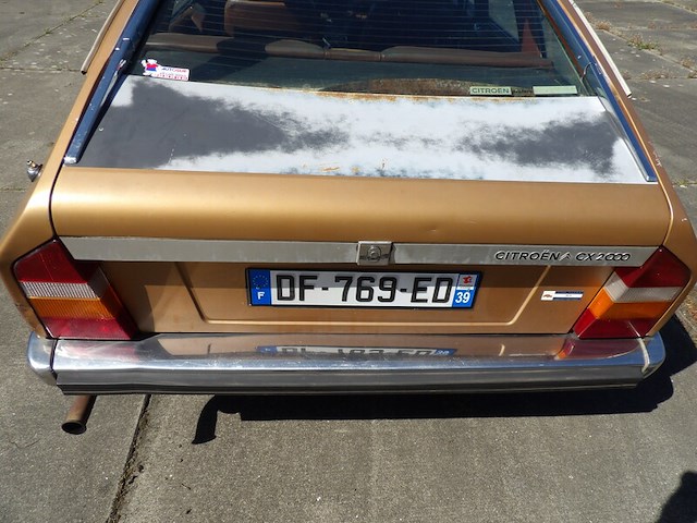 Oldtimer, citroën, cx 2000 mb, goud-metallic, 1974 - afbeelding 57 van  142