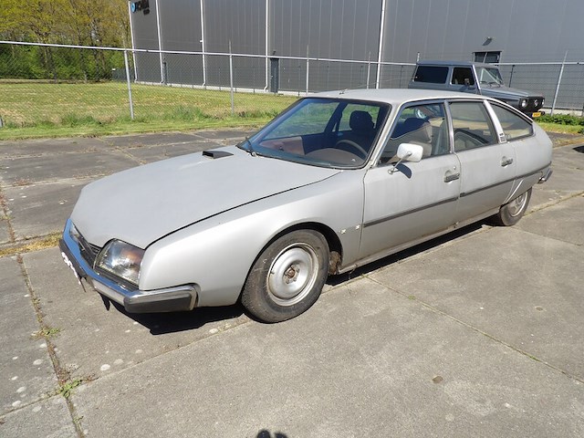 Oldtimer, citroën, cx 2200 matic, zilver-metallic, 1976 - afbeelding 5 van  190