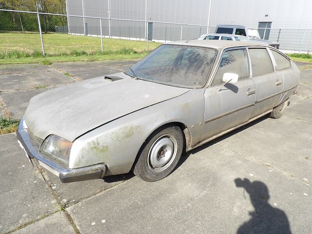 Oldtimer, citroën, cx 2200 matic, zilver-metallic, 1976 - afbeelding 1 van  190