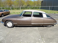 Oldtimer, citroën, ds 23 injection pallas, bruin-metallic, 1974 - afbeelding 14 van  168