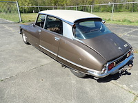 Oldtimer, citroën, ds 23 injection pallas, bruin-metallic, 1974 - afbeelding 21 van  168