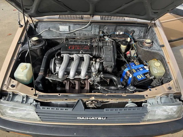 Oldtimer, daihatsu, charade 1.0 ts economy diesel, 1986 - afbeelding 19 van  35