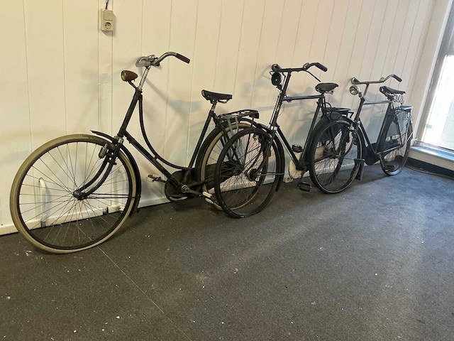 Oldtimer fiets (3x) - afbeelding 1 van  34