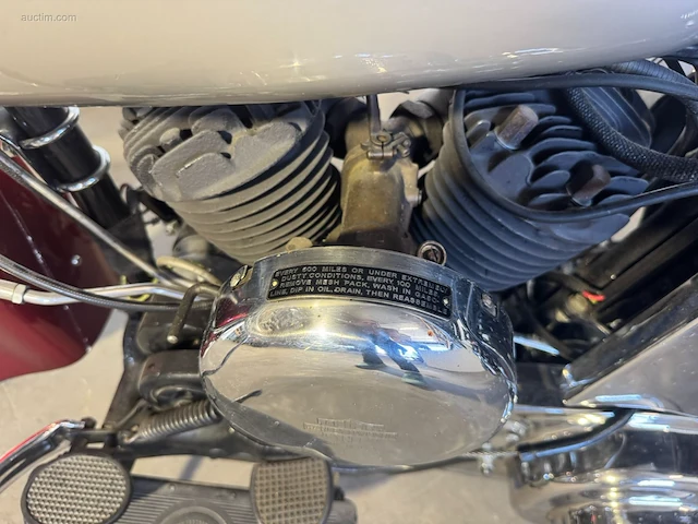 Oldtimer harley davidson 50-wl solo - afbeelding 28 van  38