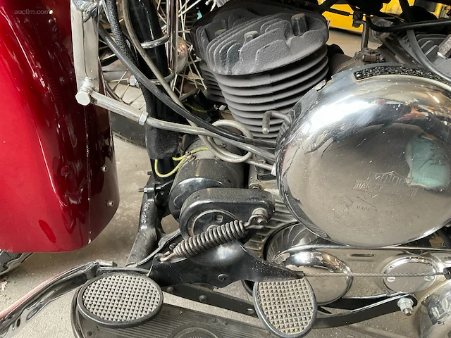 Oldtimer harley davidson 50-wl solo - afbeelding 30 van  38