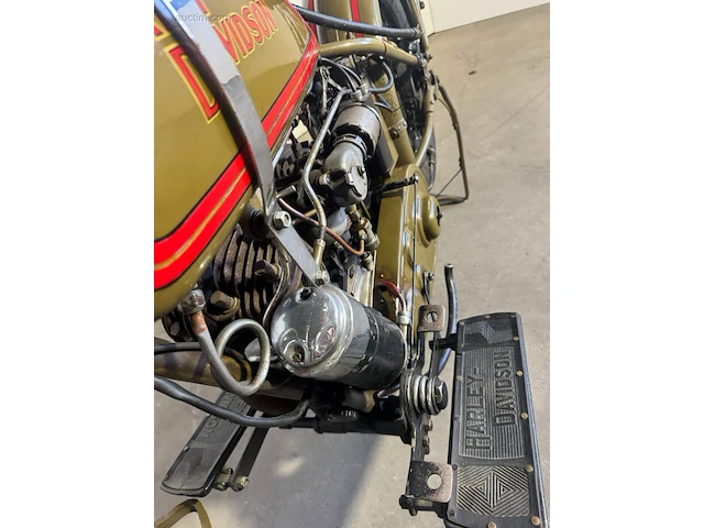 Oldtimer harley davidson dl - afbeelding 13 van  39