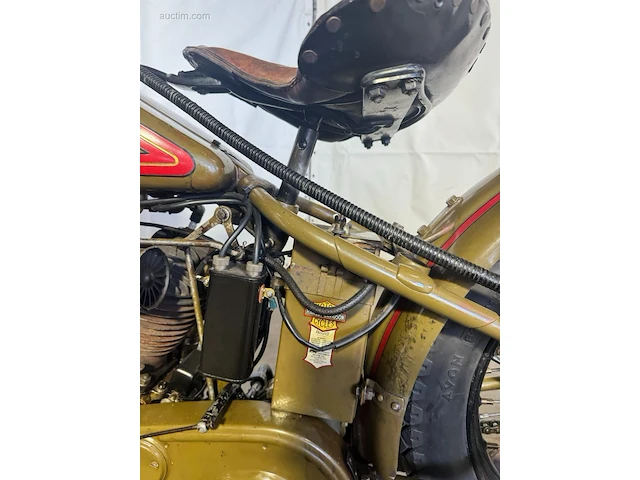 Oldtimer harley davidson dl - afbeelding 14 van  39