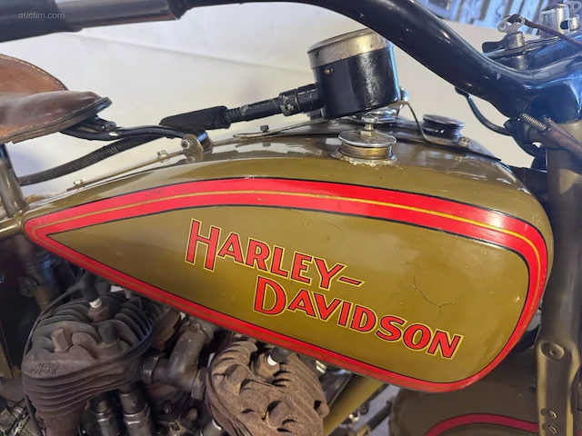 Oldtimer harley davidson dl - afbeelding 20 van  39