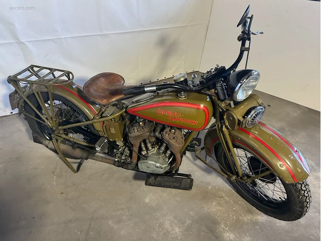 Oldtimer harley davidson dl - afbeelding 23 van  39