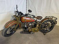 Oldtimer harley davidson dl - afbeelding 37 van  39