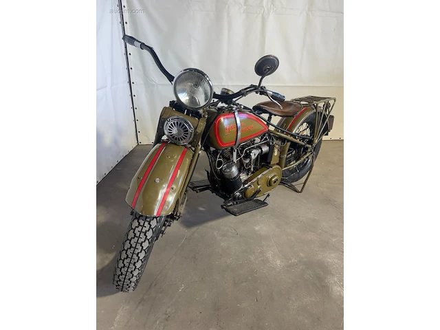 Oldtimer harley davidson dl - afbeelding 39 van  39