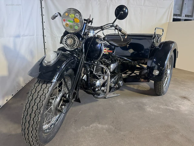Oldtimer harley davidson g servi-car - afbeelding 34 van  39