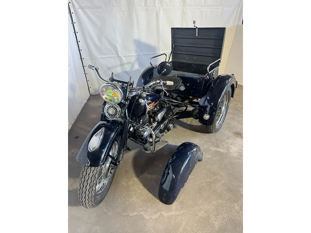 Oldtimer harley davidson g servi-car - afbeelding 36 van  39